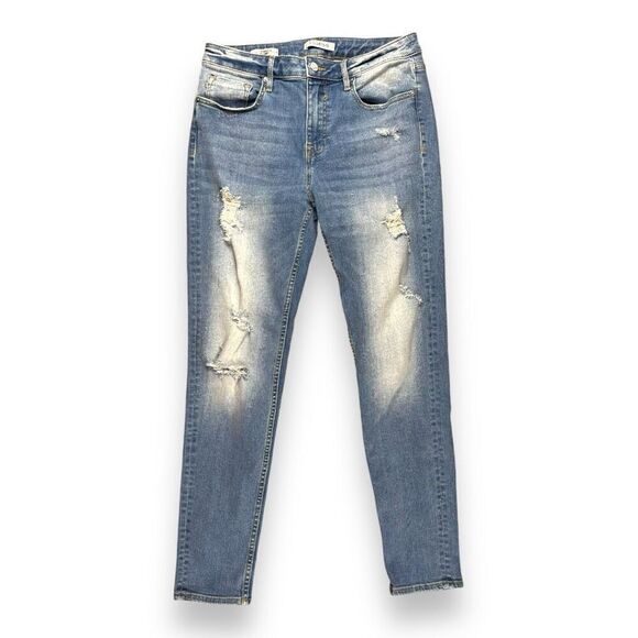 Vigoss Tomboy Thompson Distressed Denim Jeans Sz 29 - Picture 1 of 12